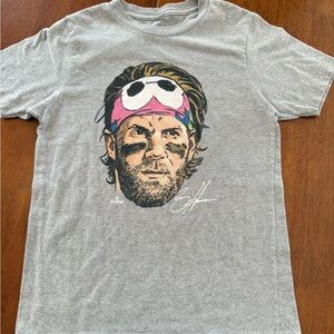 Gray boys Bryce Harper T-Shirt